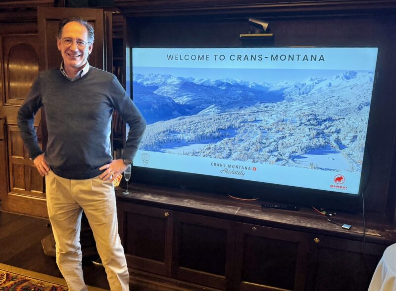 Pierre-Henri Mainetti, Crans-Montana. Image © PlanetSKI